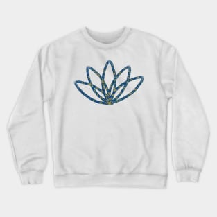 Blue Lotus Crewneck Sweatshirt